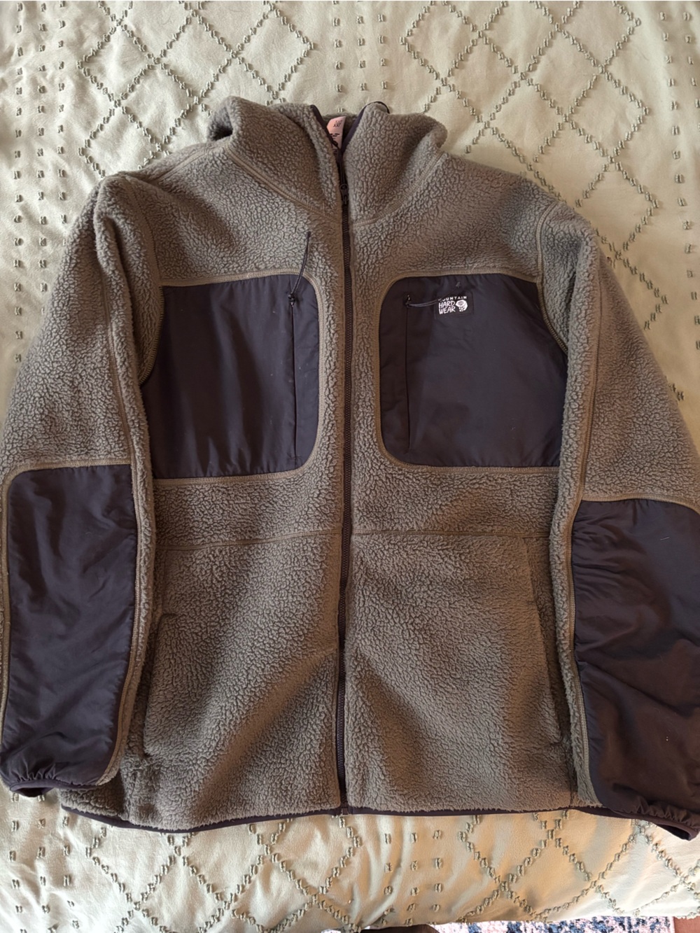 Men's Fleece Pants in Olive Green- Lightweight Warmth
